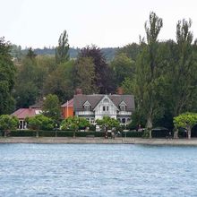 Blick vom Ausflugsschiff