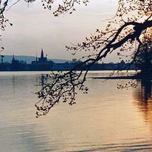 Abenddämmerung Konstanzer Münster